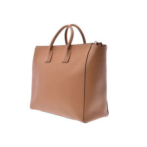 Prada Saffiano Tan Brown card Camel Tan tote bag
